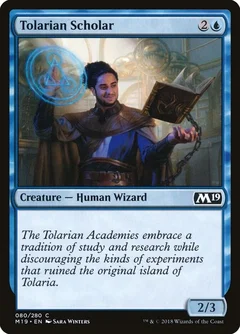 Tolarian Scholar Foil 80