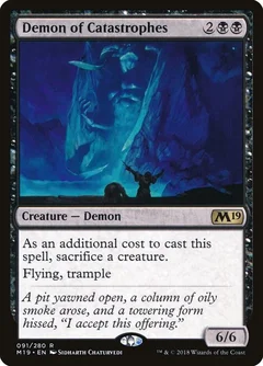 Demon of Catastrophes Foil 91
