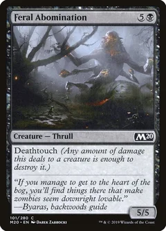 Feral Abomination 101