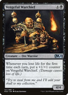 Vengeful Warchief Foil 121