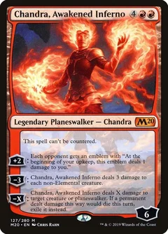 Chandra, Awakened Inferno Foil 127