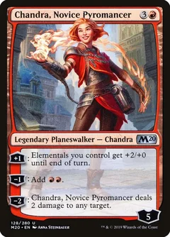Chandra, Novice Pyromancer Foil 128