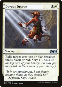 Devout Decree Foil 13