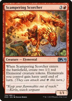 Scampering Scorcher Foil 158