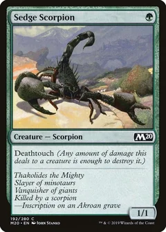 Sedge Scorpion Foil 192