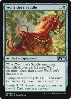 Wolfrider's Saddle Foil 204