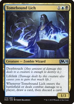 Tomebound Lich Foil 219