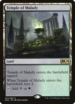 Temple of Malady Foil 254