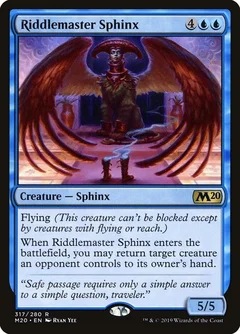 Riddlemaster Sphinx 317