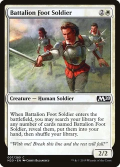 Battalion Foot Soldier Foil 7