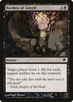 Burden of Greed Foil 38