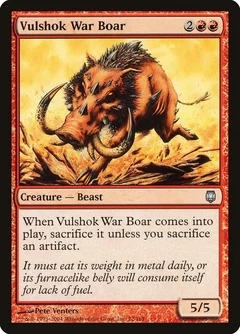 Vulshok War Boar Foil 72