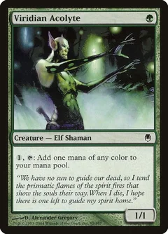 Viridian Acolyte Foil 89