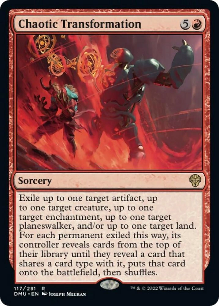 Chaotic Transformation Foil