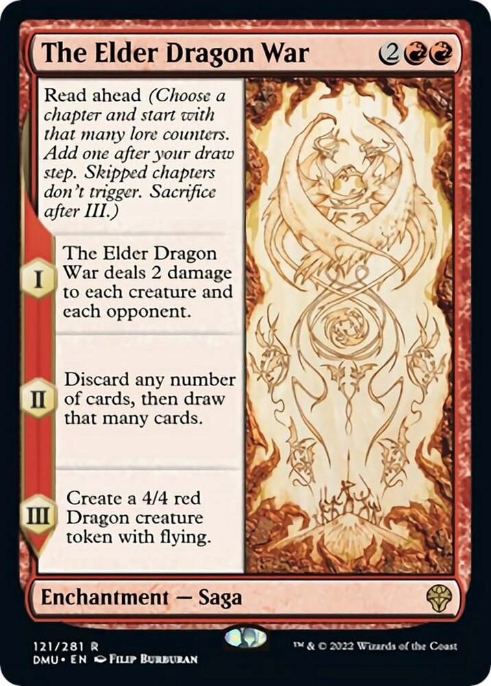 The Elder Dragon War Foil