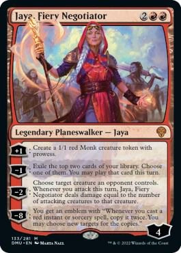 Jaya, Fiery Negotiator Foil