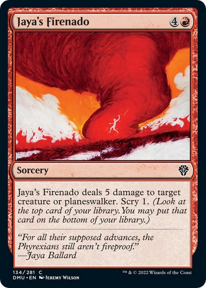 Jaya's Firenado Foil