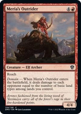 Meria's Outrider Foil