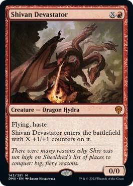 Shivan Devastator Foil