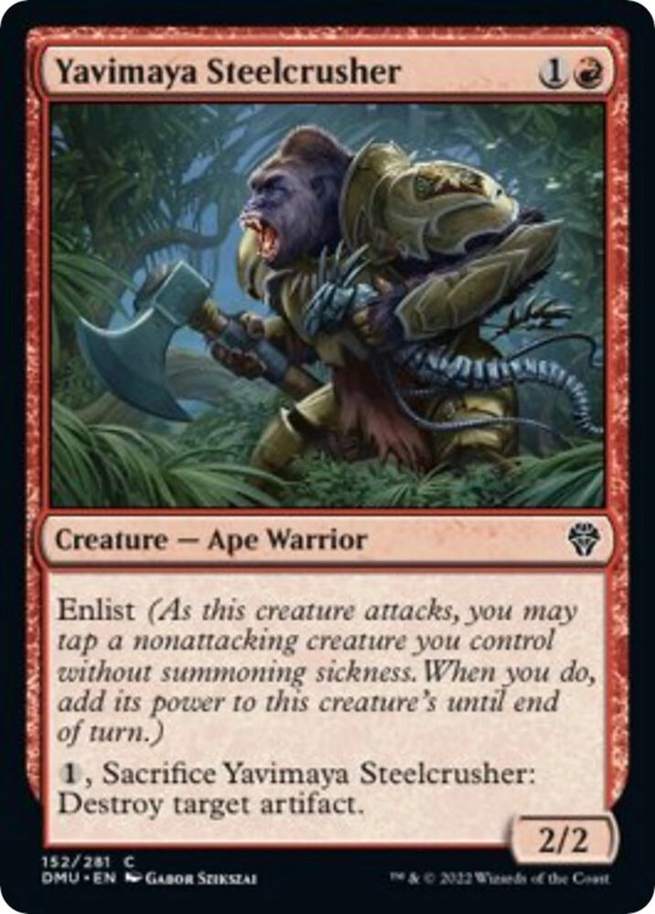 Yavimaya Steelcrusher Foil