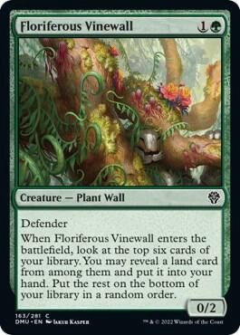 Floriferous Vinewall Foil