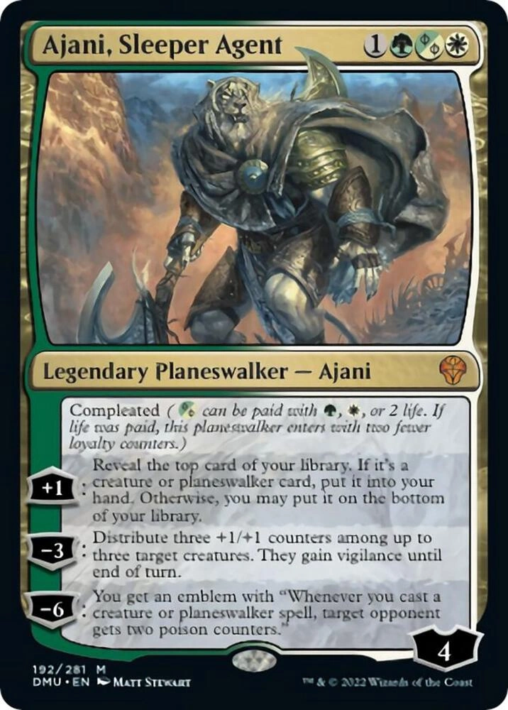 Ajani, Sleeper Agent Foil
