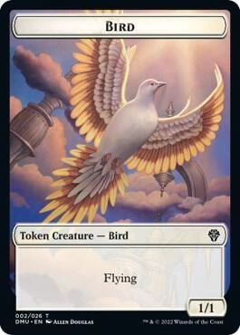 Bird (002) // Beast Double-Sided Token Foil