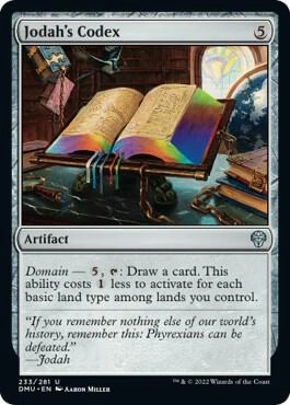 Jodah's Codex Foil
