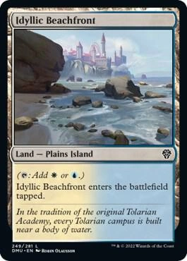Idyllic Beachfront Foil