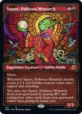 Squee, Dubious Monarch (Showcase) Foil
