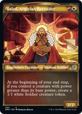 Baird, Argivian Recruiter (Showcase) Foil