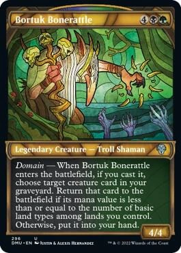 Bortuk Bonerattle (Showcase) Foil