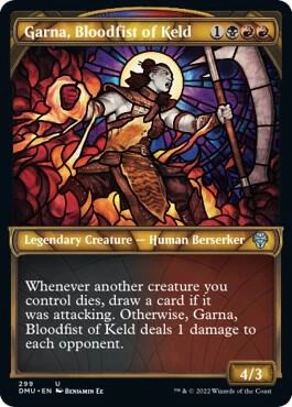 Garna, Bloodfist of Keld (Showcase) Foil