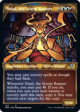 Najal, the Storm Runner (Showcase) Foil