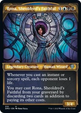 Rona, Sheoldred's Faithful (Showcase) Foil