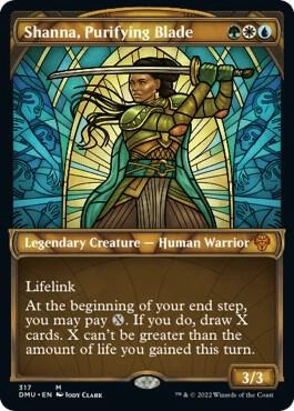 Shanna, Purifying Blade (Showcase) Foil
