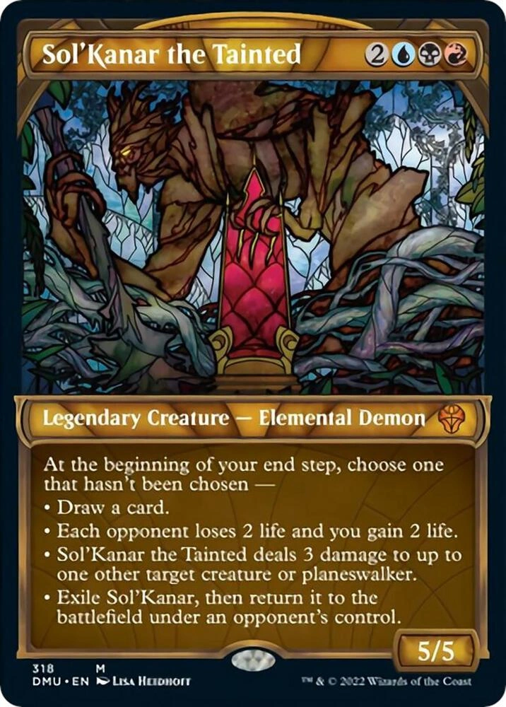Sol'Kanar the Tainted (Showcase) Foil