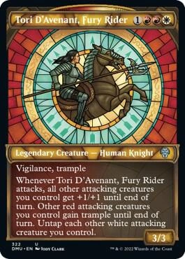 Tori D'Avenant, Fury Rider (Showcase) Foil
