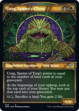 Uurg, Spawn of Turg (Showcase) Foil