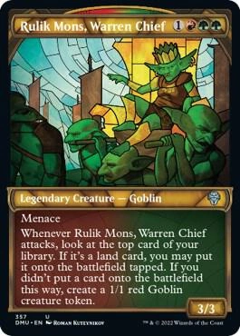 Rulik Mons, Warren Chief (Textured Foil)