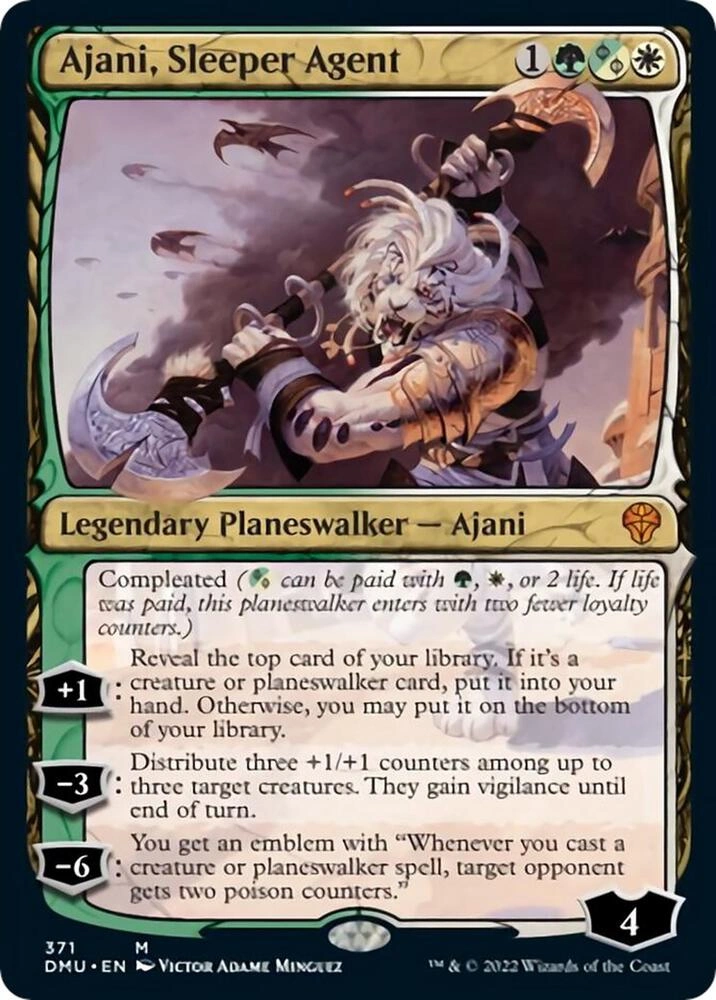 Ajani, Sleeper Agent (371) Foil