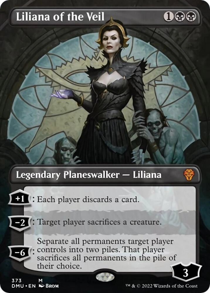 Liliana of the Veil (Borderless) Foil