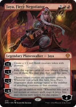 Jaya, Fiery Negotiator (Borderless) Foil