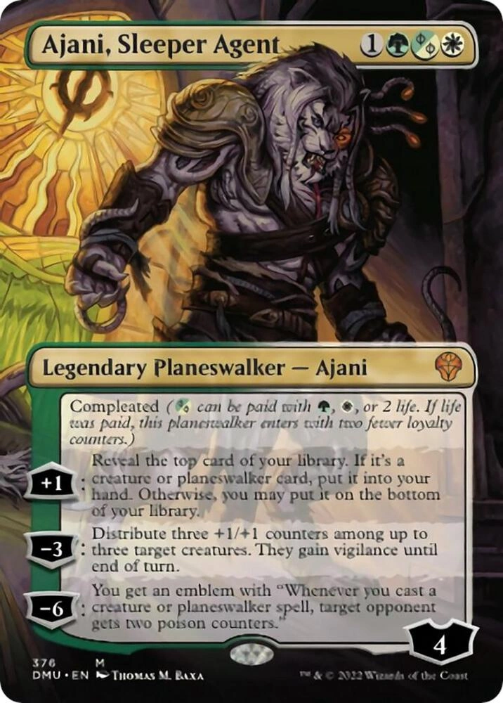 Ajani, Sleeper Agent (376) Foil