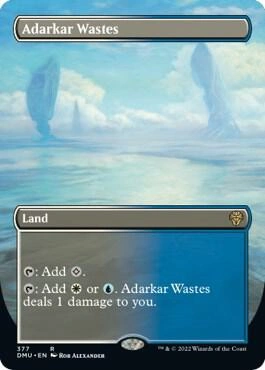 Adarkar Wastes (Borderless) Foil