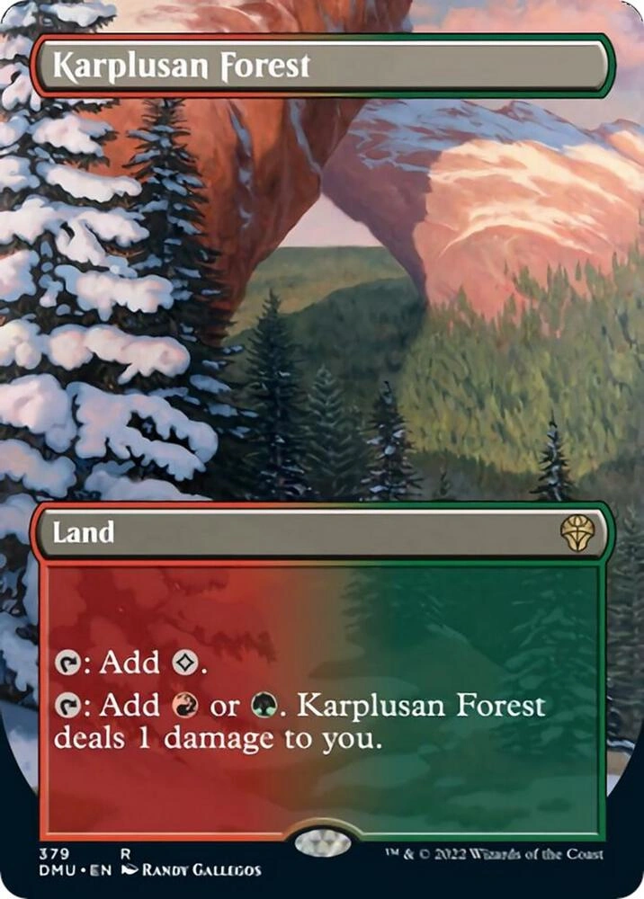 Karplusan Forest (Borderless) Foil