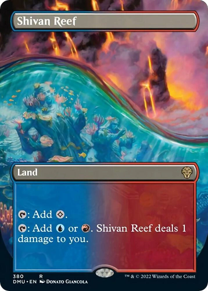 Shivan Reef (Borderless) Foil