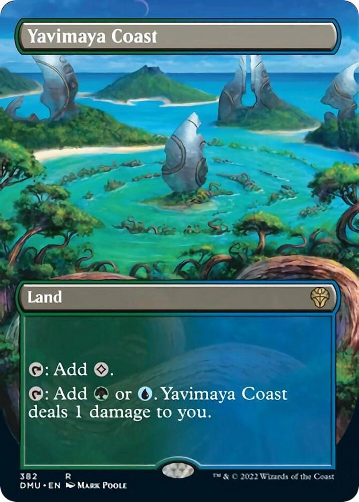 Yavimaya Coast (Borderless) Foil