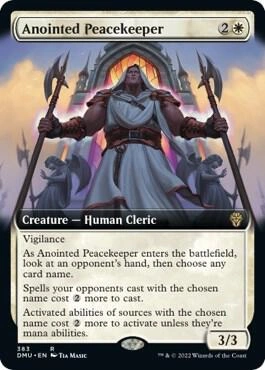 Anointed Peacekeeper (Extended Art)