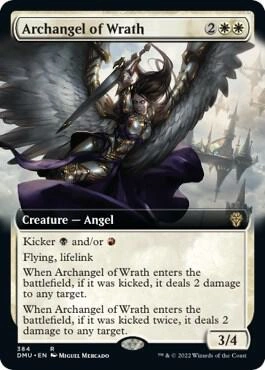 Archangel of Wrath (Extended Art) Foil
